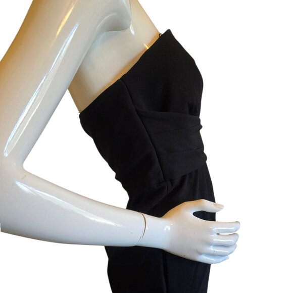 ANTONIO MELANI Strapless Little Black Dress sz 4 - Picture 5 of 12